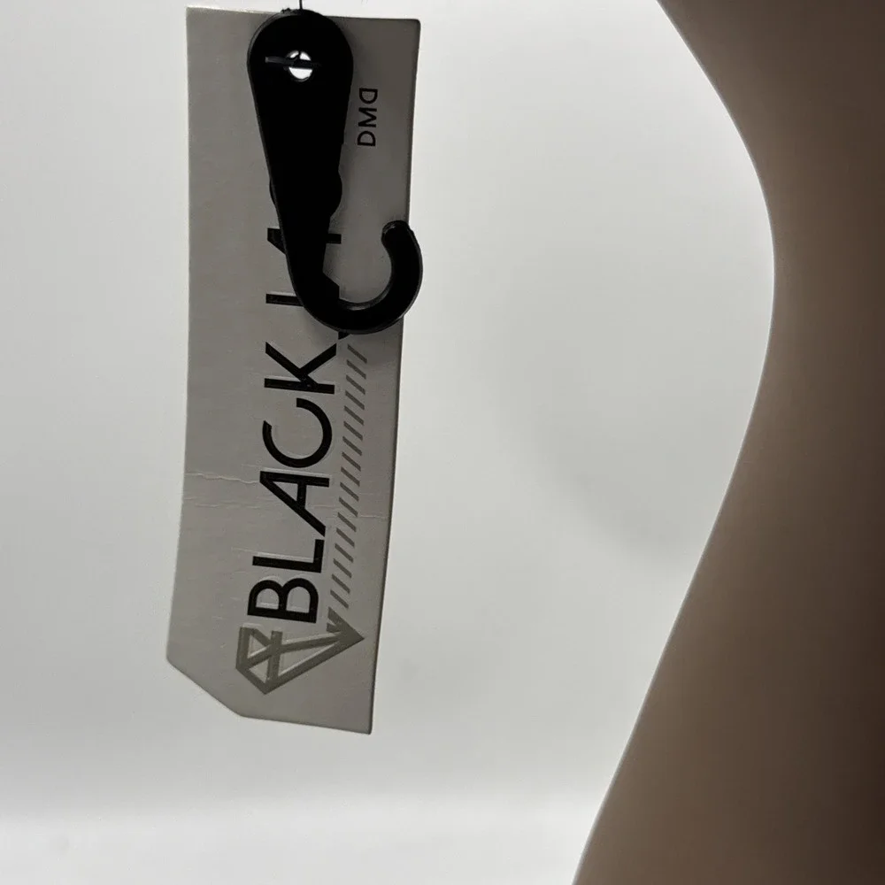 Black Jack DMD Fedora‎ Hat Black Plaid OS Retro 90s Style Dark Academia